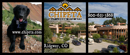 Chipeta Sun Lodge and Spa, Ridgeway, CO, 800-633-5868, www.chipeta.com